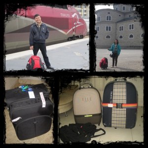 Ransel trolley, koper dan tas ransel yang setia menemani kami traveling