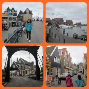 Charming city of Volendam