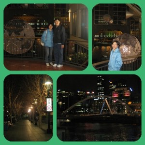 Night view of Melbourne