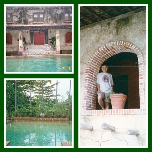 Pool yang alami banget, jadi mirip pemandian raja2 jaman dulu :)