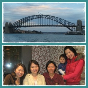 Dwina, Sylvia, Diana & Helen. Nice little reunion :)