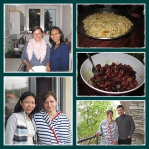 with Maria, our CS host in Salzburg