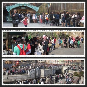 Antrian orang di mana-mana