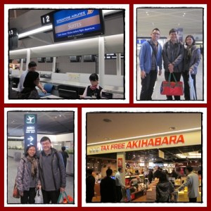 with Ivan to Narita