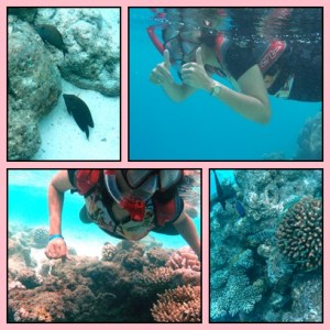 Hati-hati badan jangan terkena coral