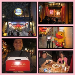 Perjuangan makan Bebek Peking Quanjude