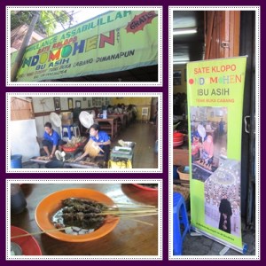 Sate kelopo yang legendaris