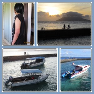 Kenangan snorkeling setelah senja..