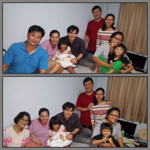 Gathering with Suradji family